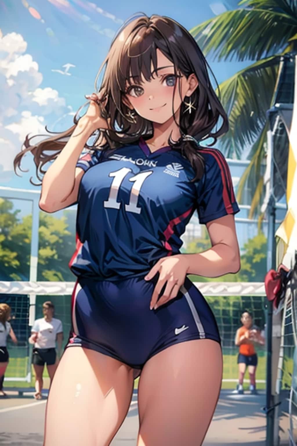 ブルマー女子