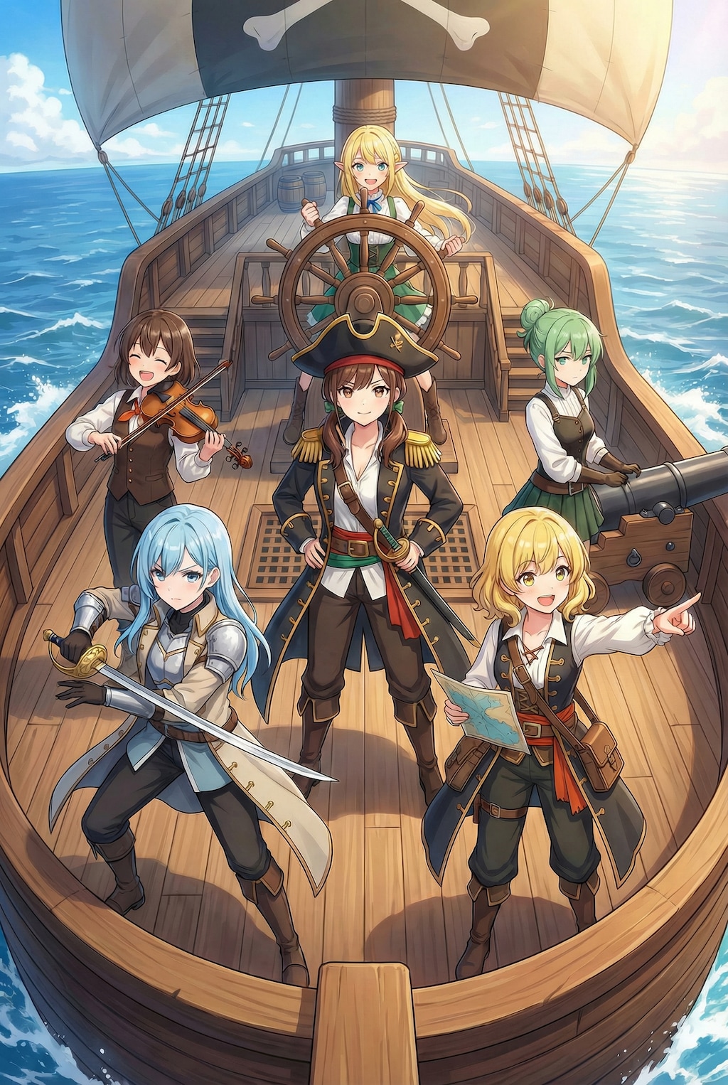 さぁ、大海原へ！