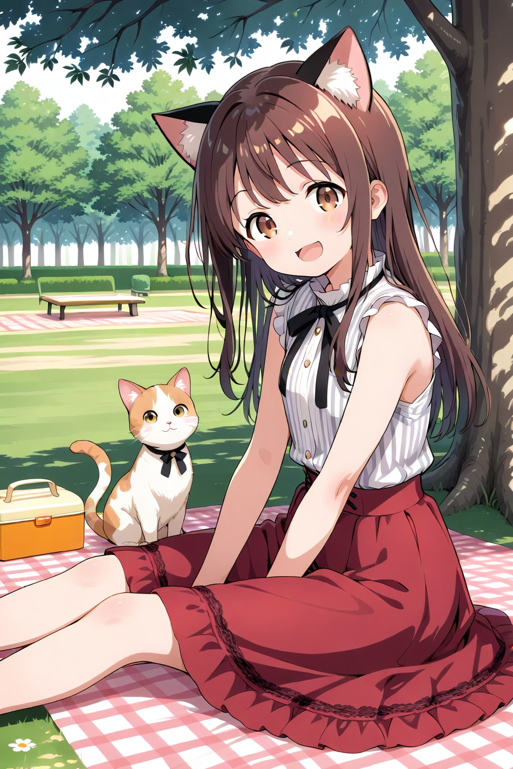 ネコ娘のちーちゃん🐈✨３３ | の人気AIイラスト・グラビア