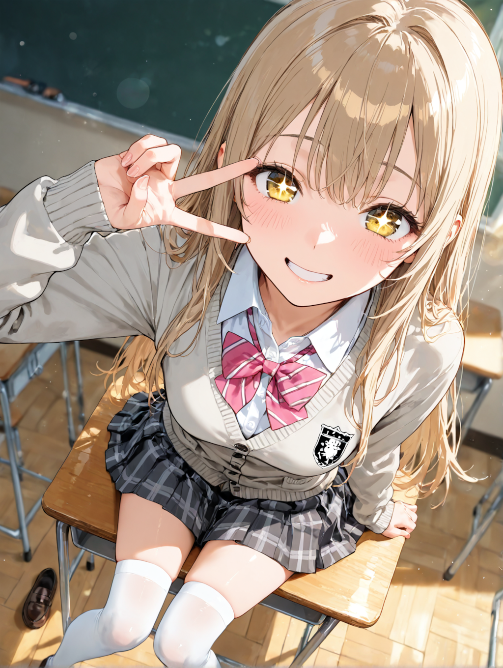 ダーリン、制服どう？