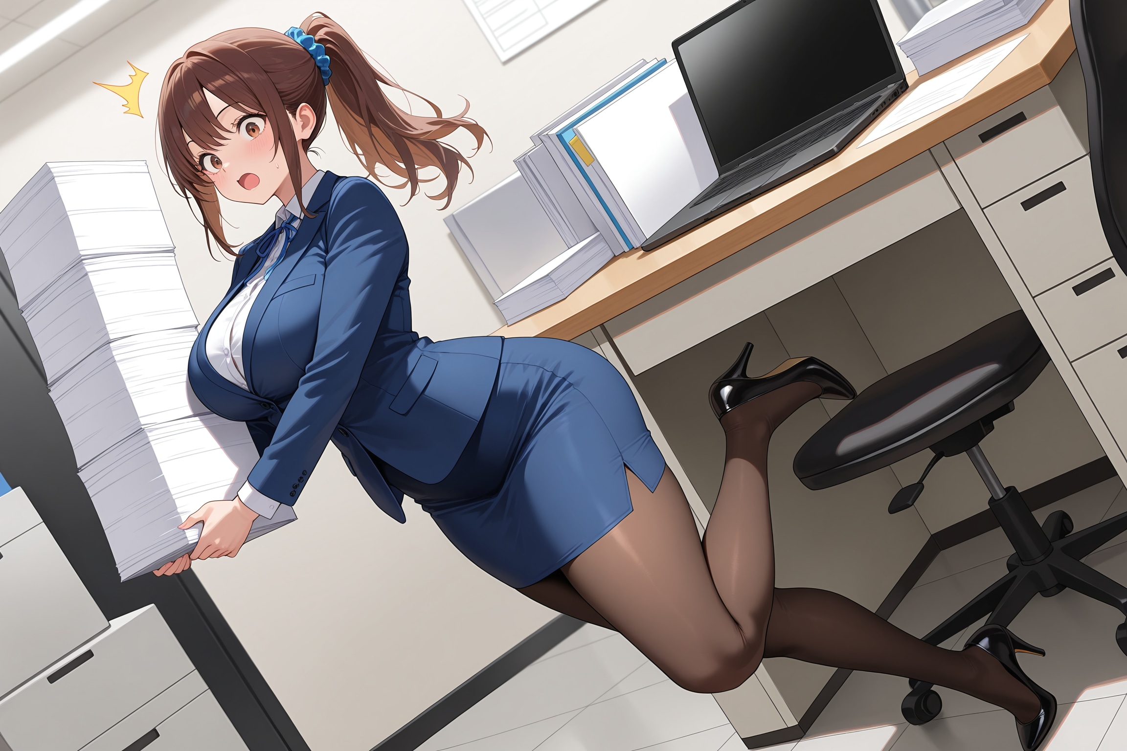 忙しそうな渓守さん | の人気AIイラスト・グラビア