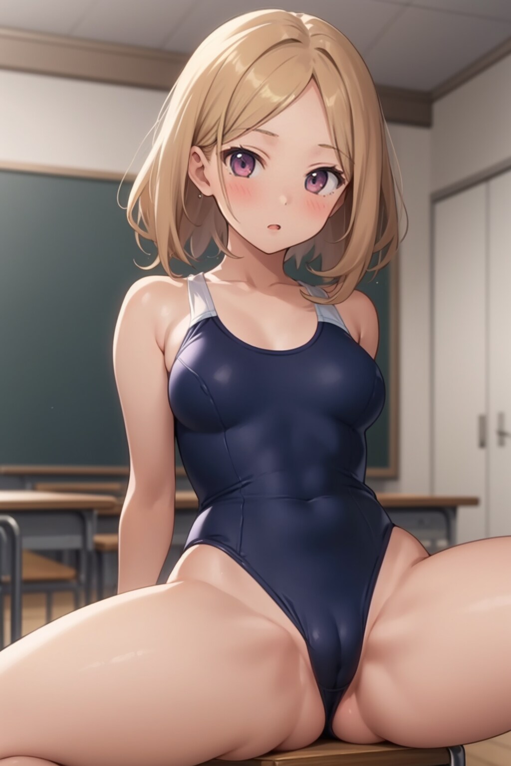 スク水美少女④
