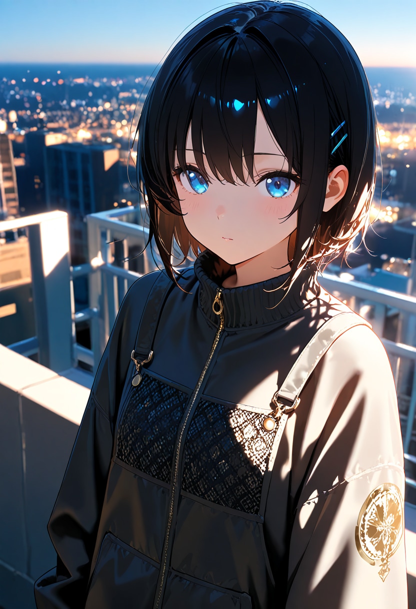 ポートレート(光と影)(cinematic lighting)(41)
