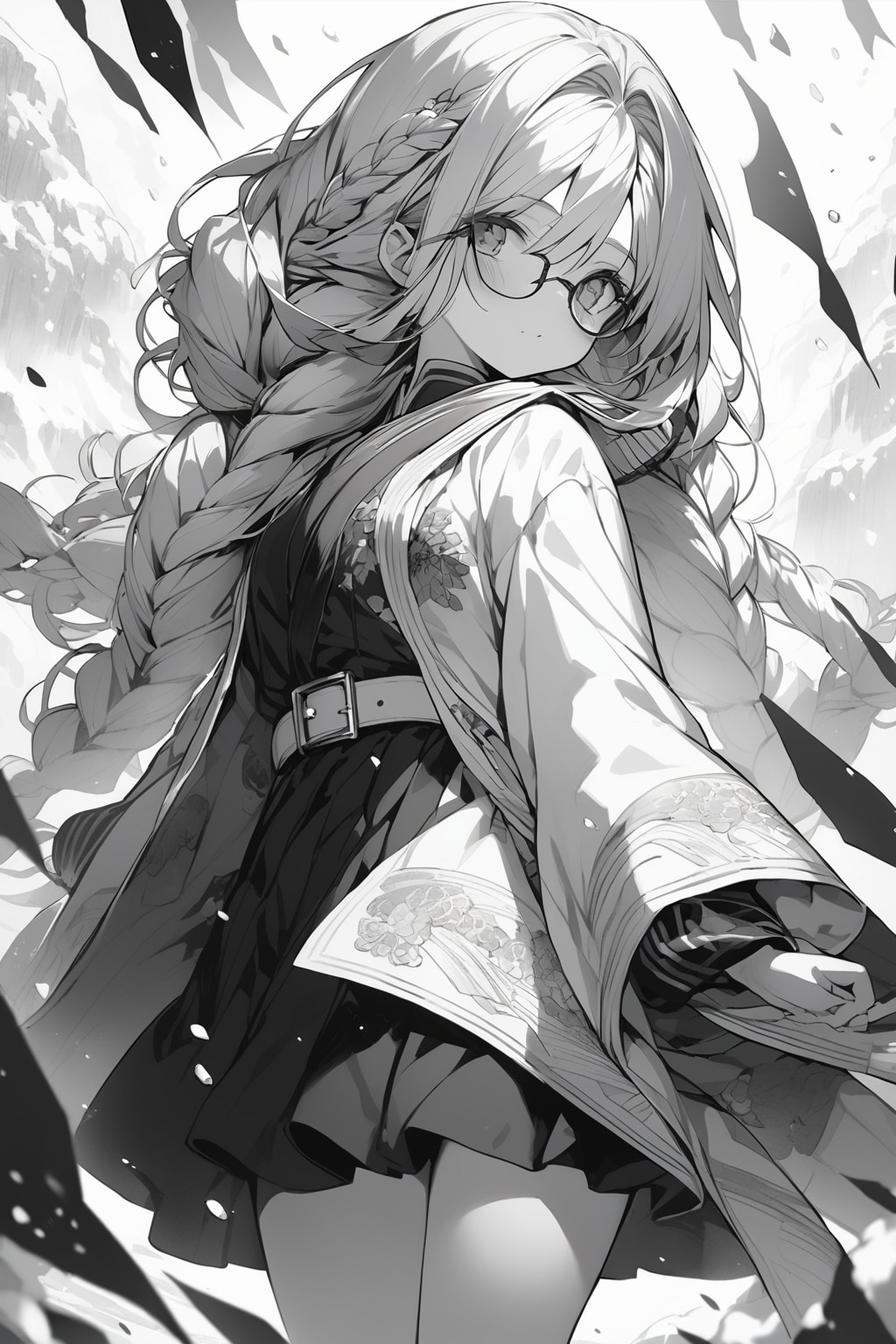 このご時世、雪女も山から町に降りて眼鏡三つ編みっ娘になる