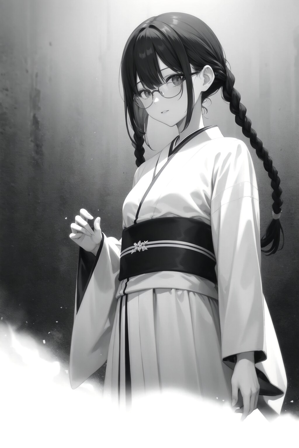 このご時世、雪女も山から町に降りて眼鏡三つ編みっ娘になる