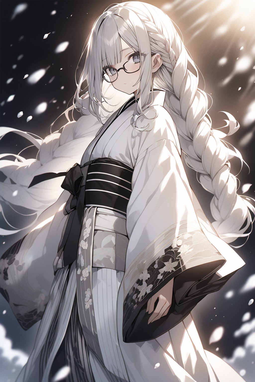 このご時世、雪女も山から町に降りて眼鏡三つ編みっ娘になる