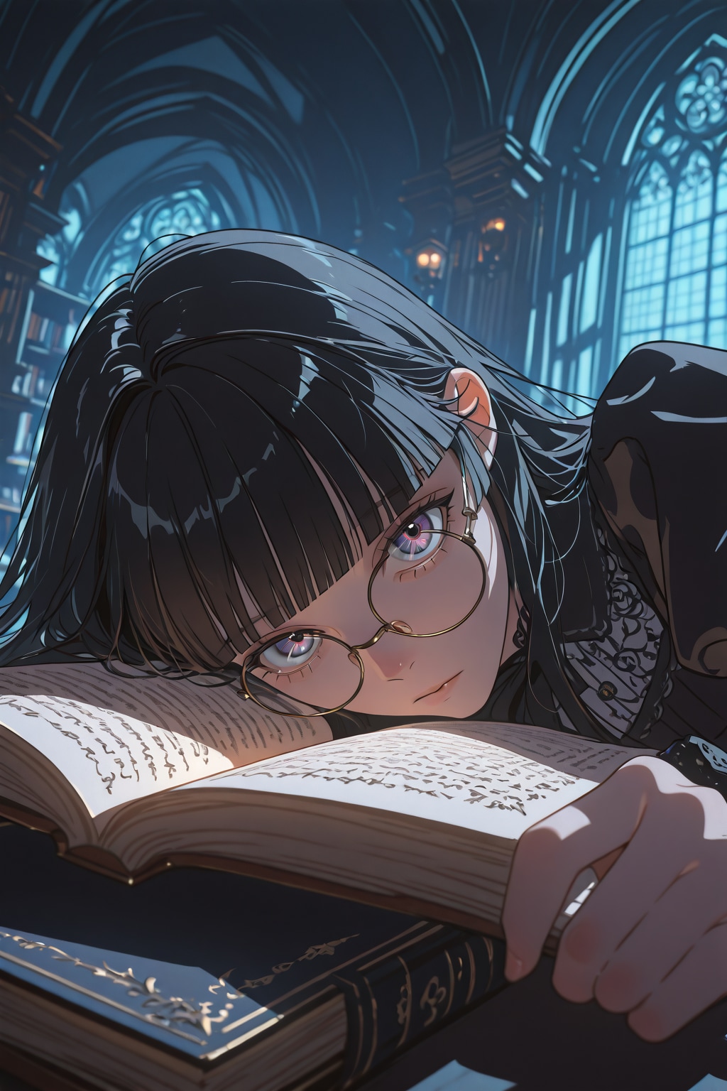 入り浸る図書館 | の人気AIイラスト・グラビア