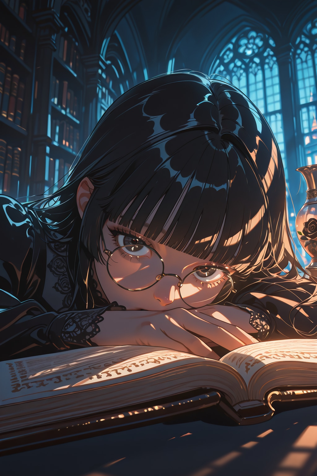 入り浸る図書館