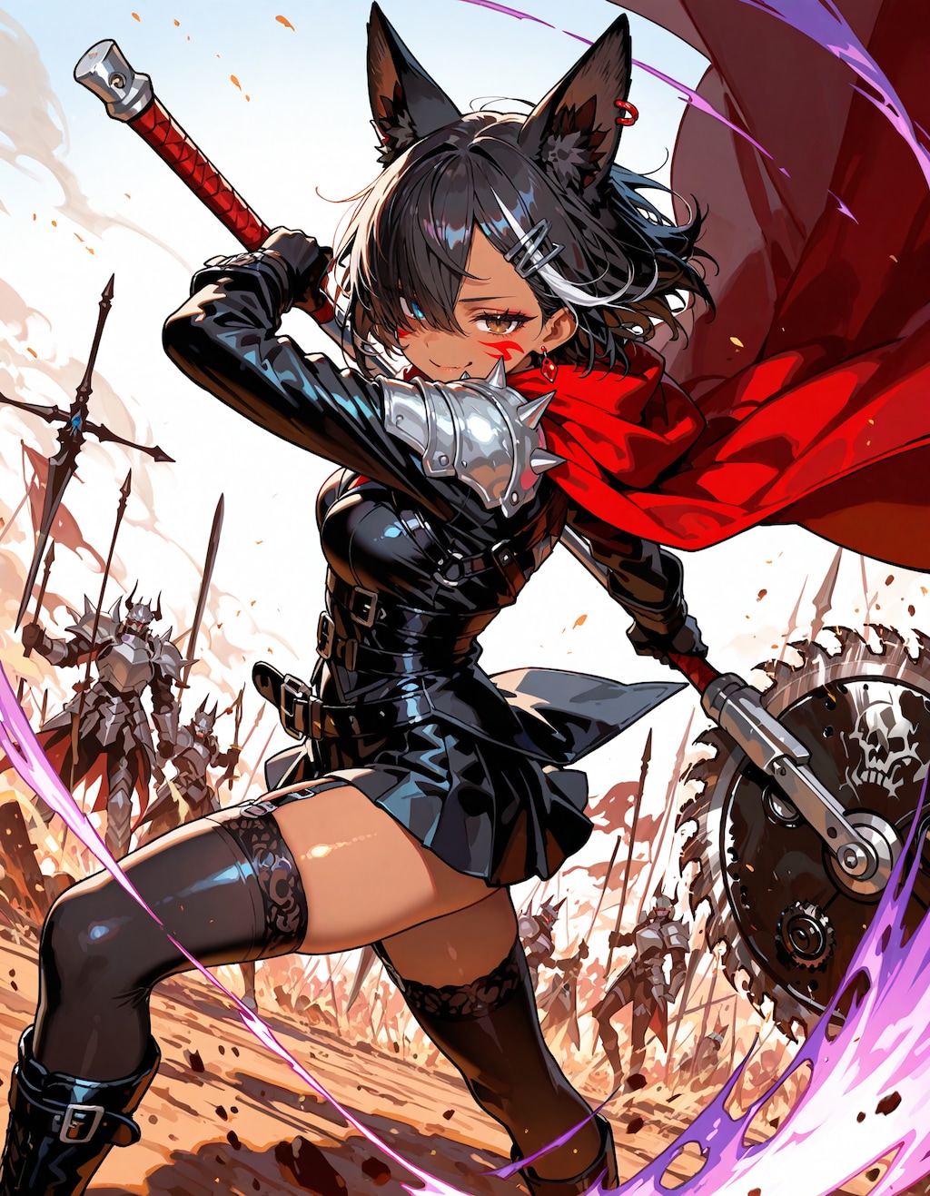 ヘルファイア回転ノコギリ