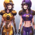 🏈泥まみれの女子アメフト 134 9枚目