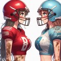 🏈泥まみれの女子アメフト 134 7枚目