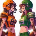 🏈泥まみれの女子アメフト 134 2枚目
