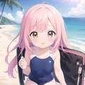 少女スクール水着 9枚目