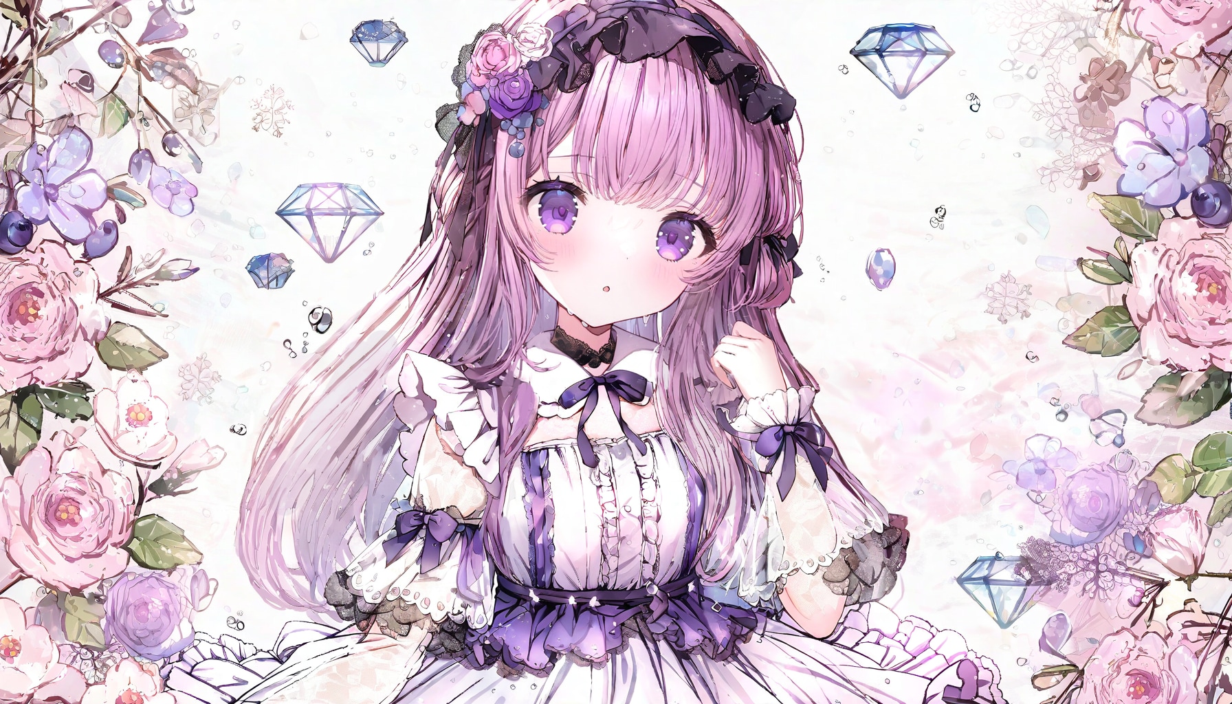 フラワーハート | の人気AIイラスト・グラビア