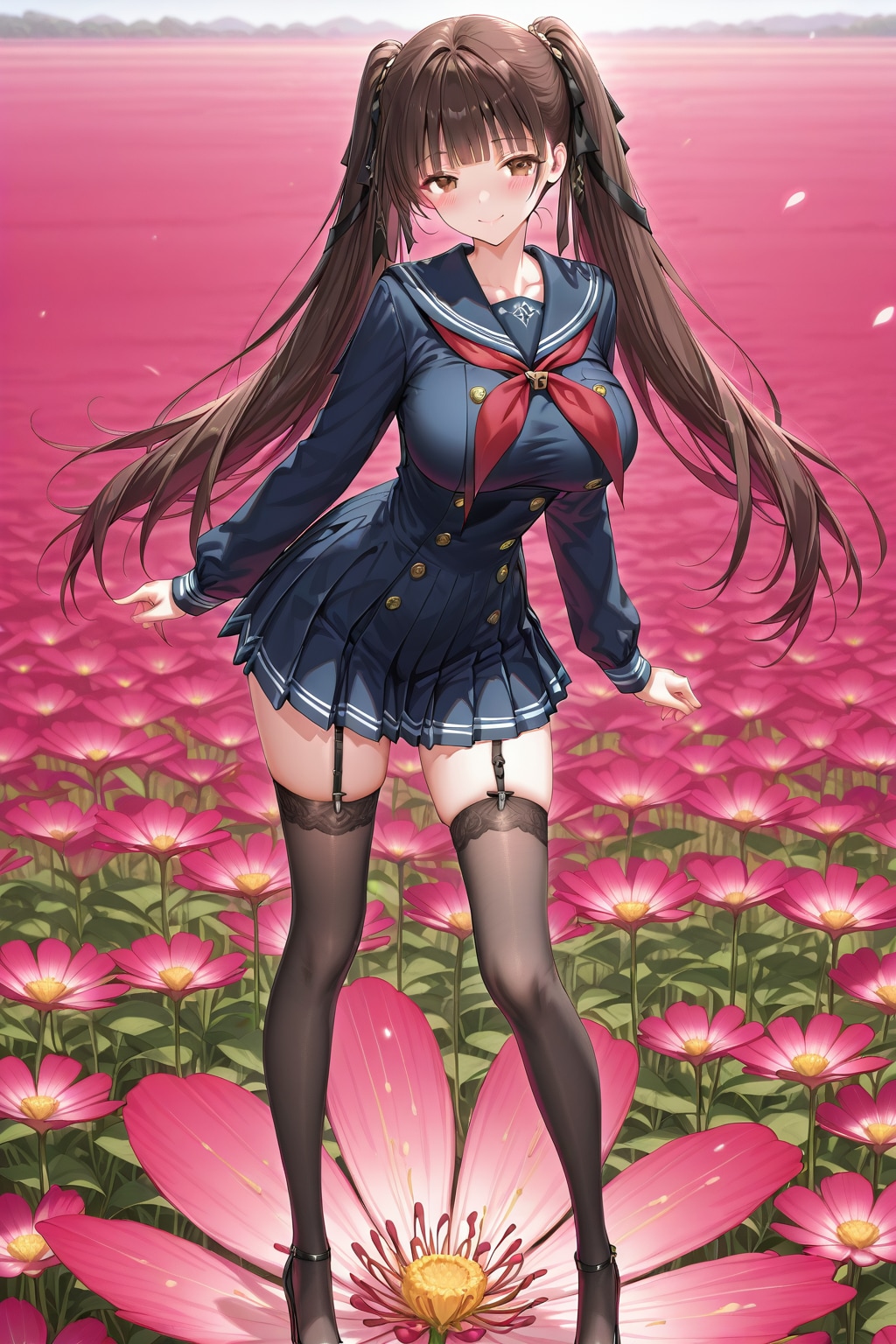 コスモス…畑？