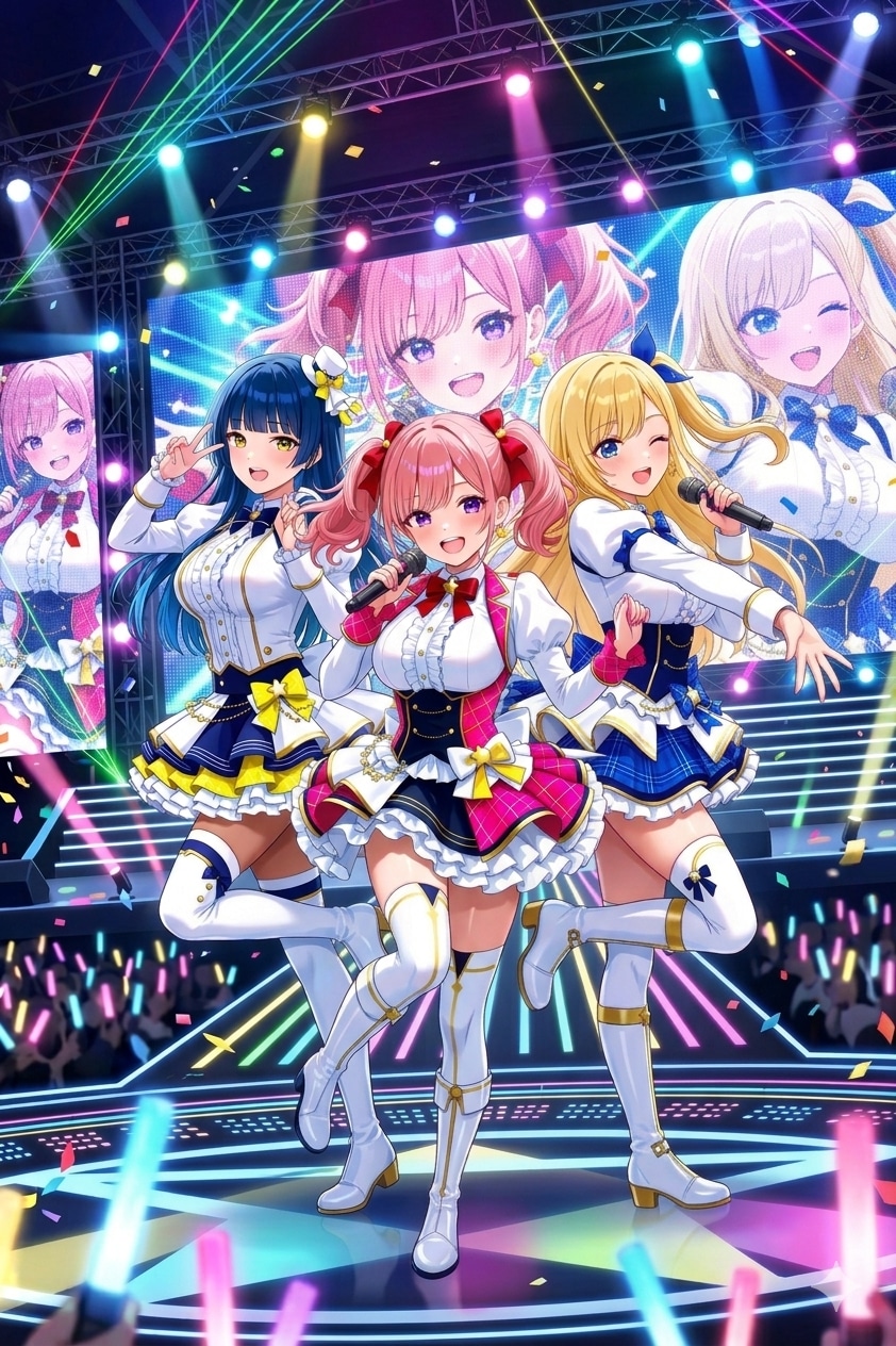 ナミちゃんのアイドルユニット（仮）