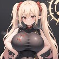 チャイナ服　巨乳から爆乳♪金髪ついんてエルフ♡10枚 2 9枚目