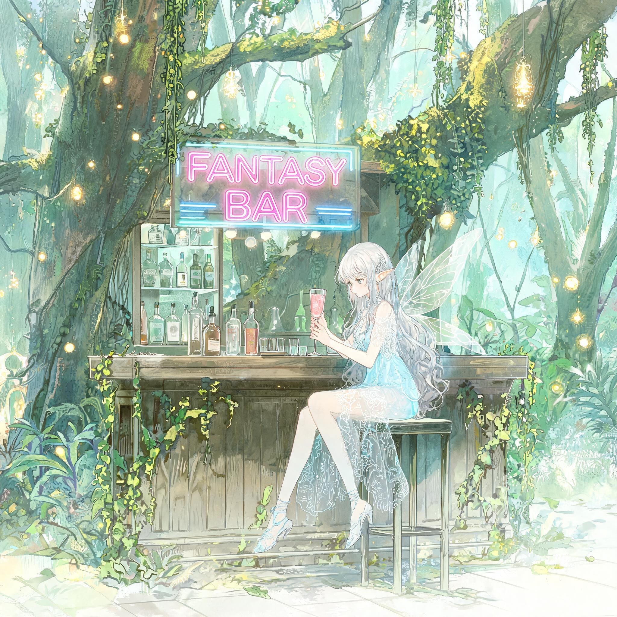 森の中で