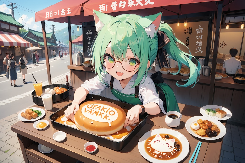 EMERALD通りの任意焼き屋さん