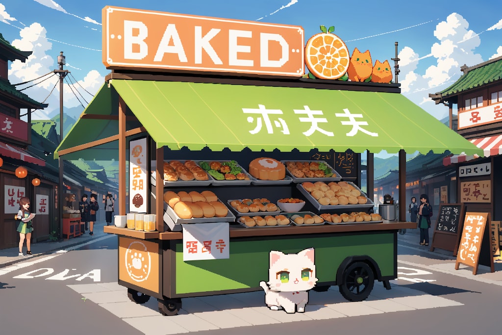 EMERALD通りの任意焼き屋さん