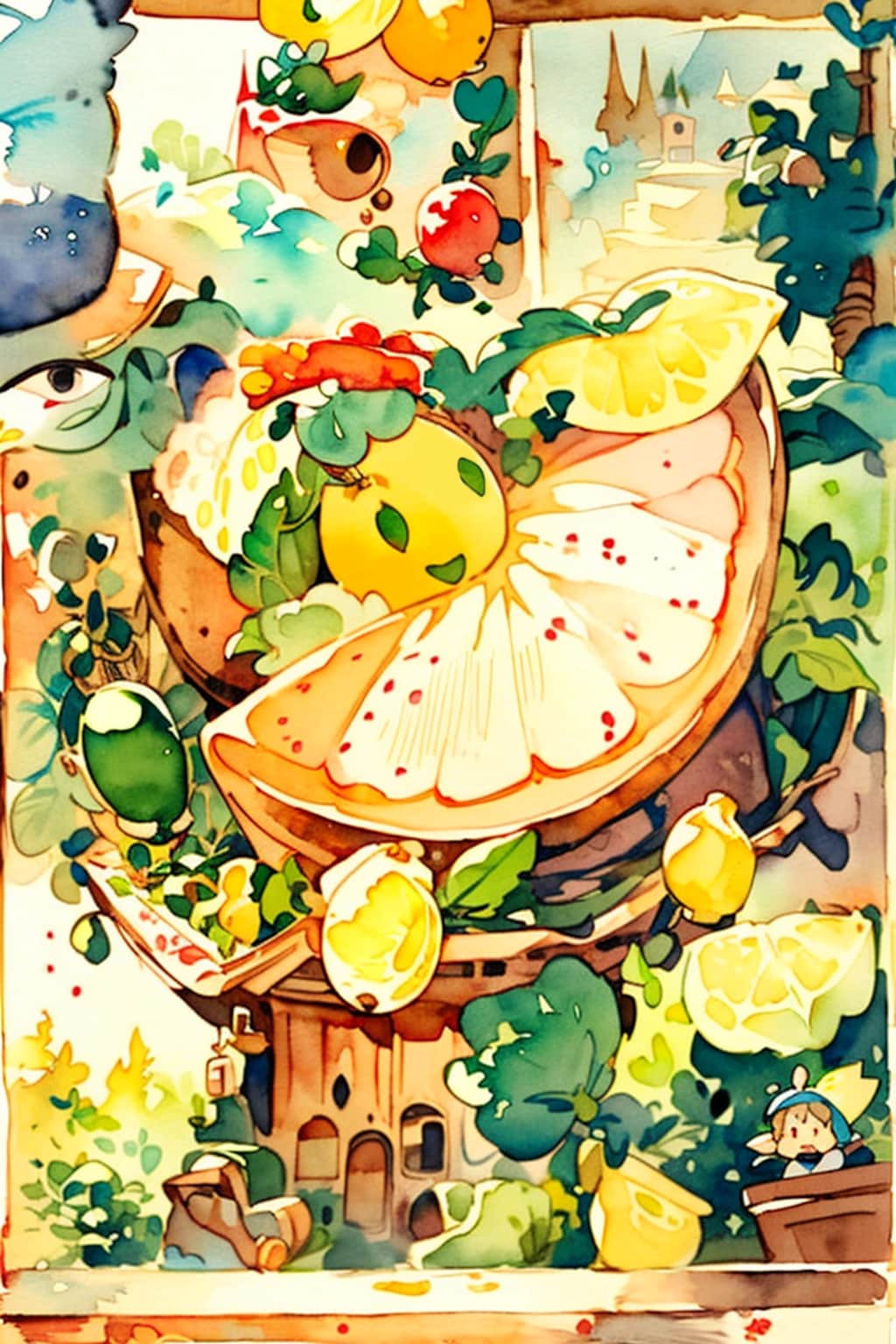 レモン姫の空飛ぶベッド