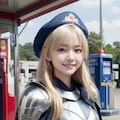 ガソリンスタンドのおぱ戦士 3枚目