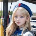 ガソリンスタンドのおぱ戦士 5枚目