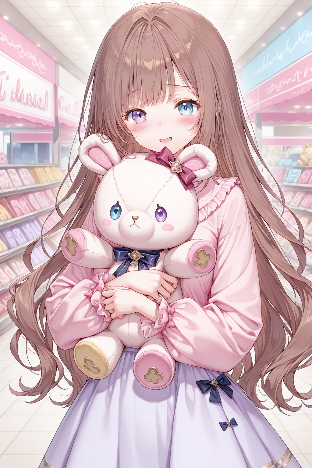 パステルカラーが好きな女の子
