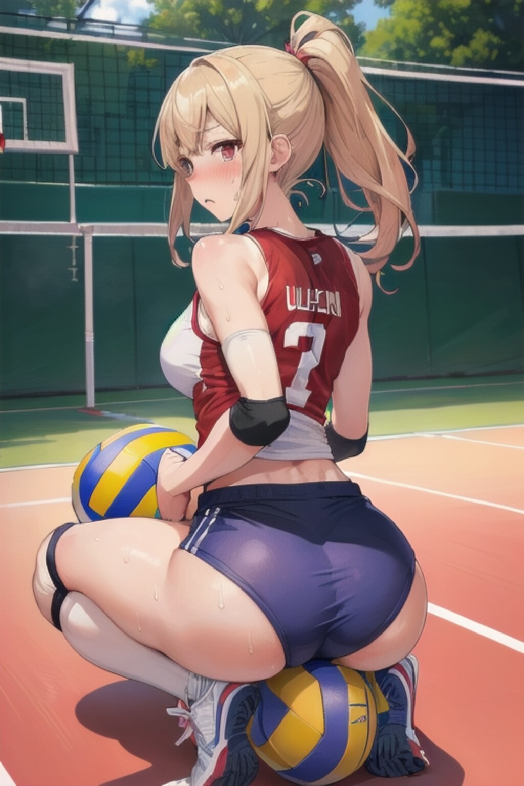 見返りバレー女子　その2