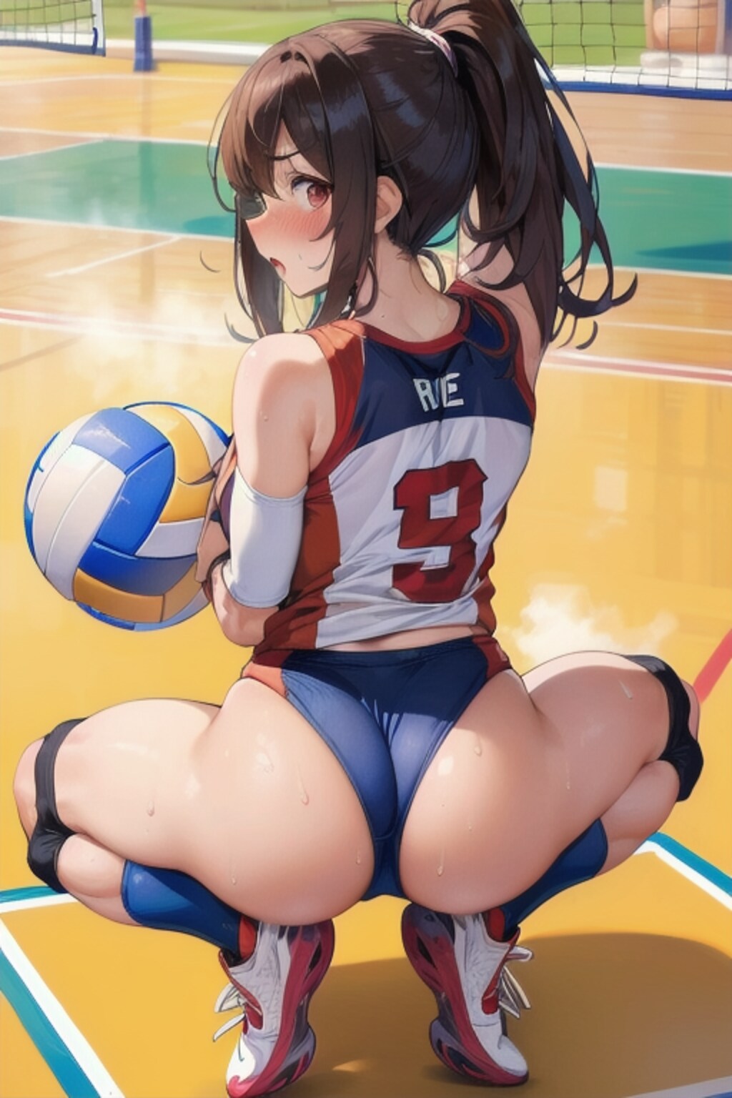見返りバレー女子　その2