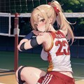 見返りバレー女子　その2 3枚目