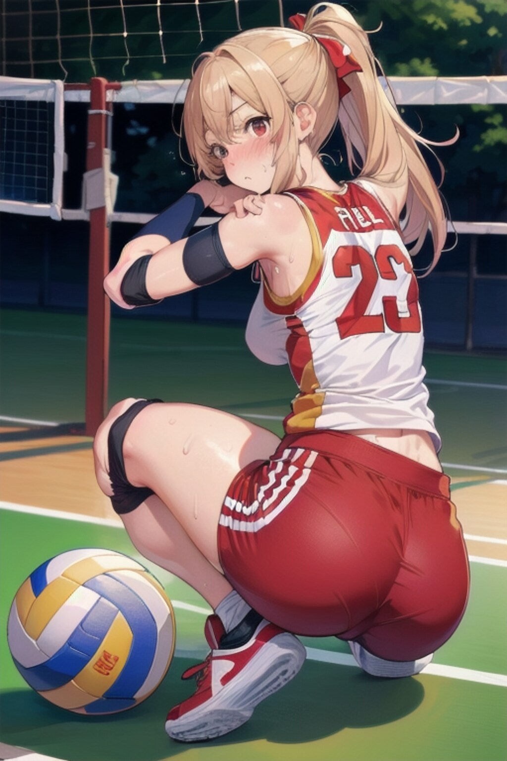 見返りバレー女子　その2