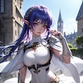 エルフの白騎士 2枚目