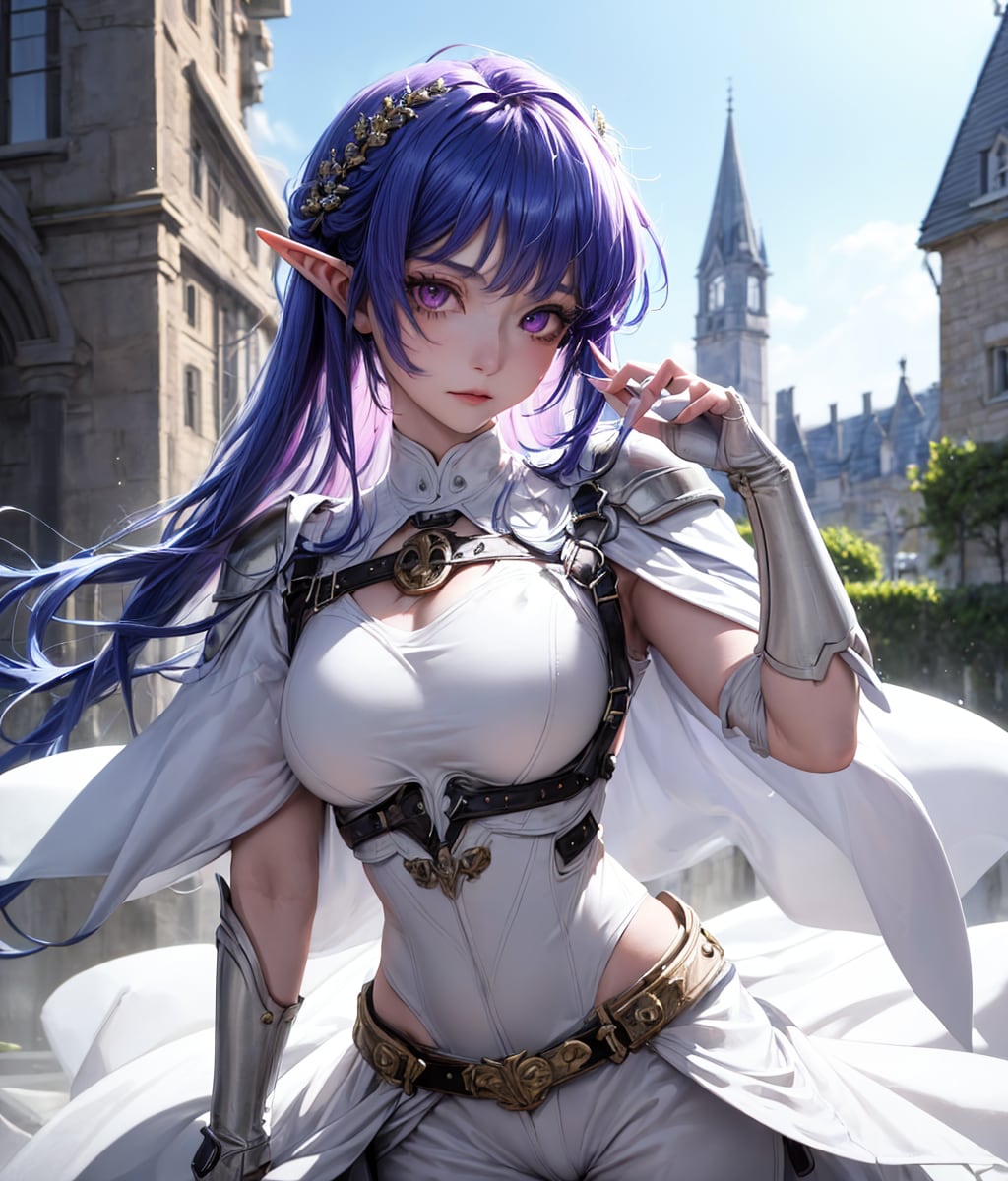 エルフの白騎士