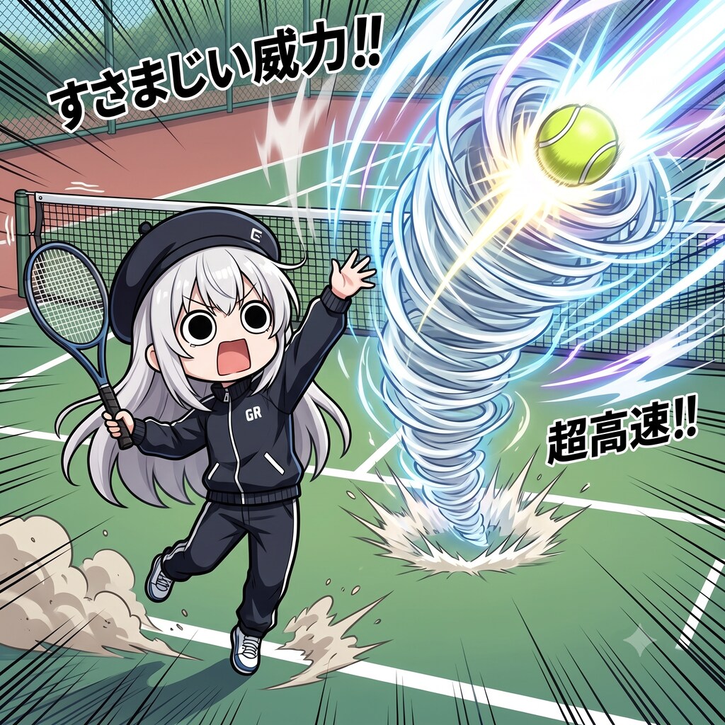 テニスえらいこっちゃ嬢