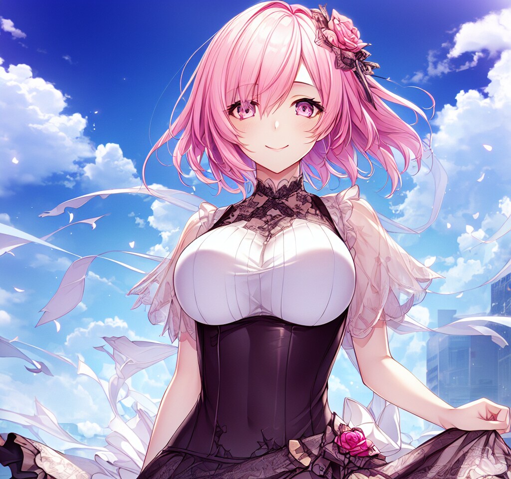 桃色青空