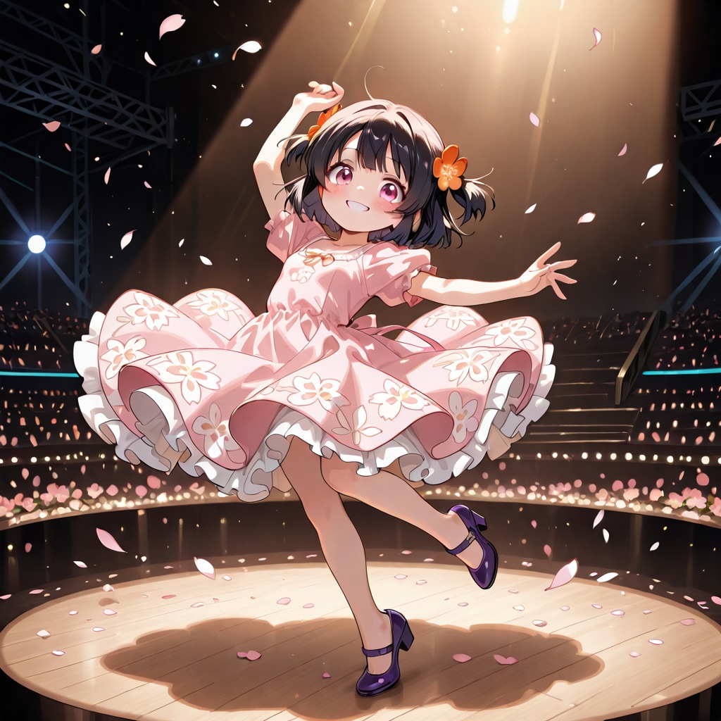 着物を離れてダンシング　桜