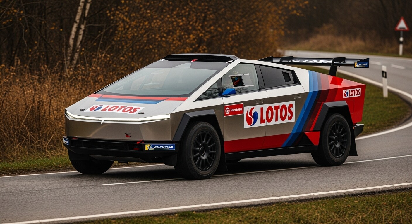 テスラサイバートラックラリーカー | の人気AIイラスト・グラビア