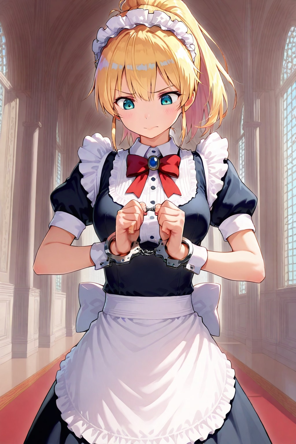 拘束されたメイド②