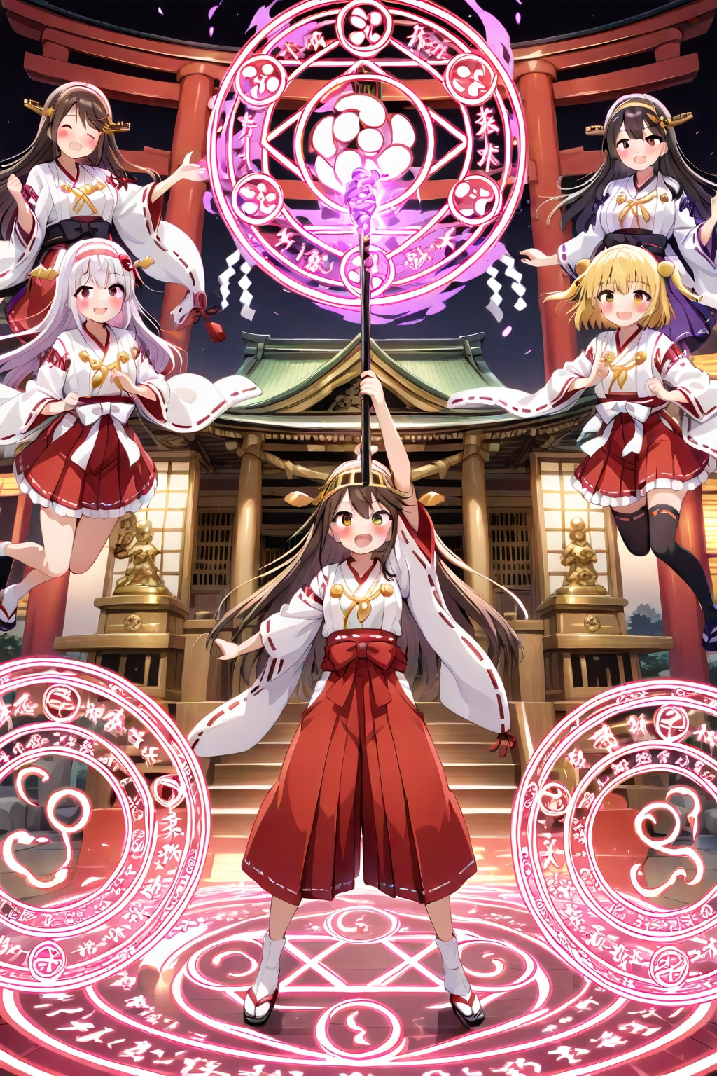 巫女の魔法少女