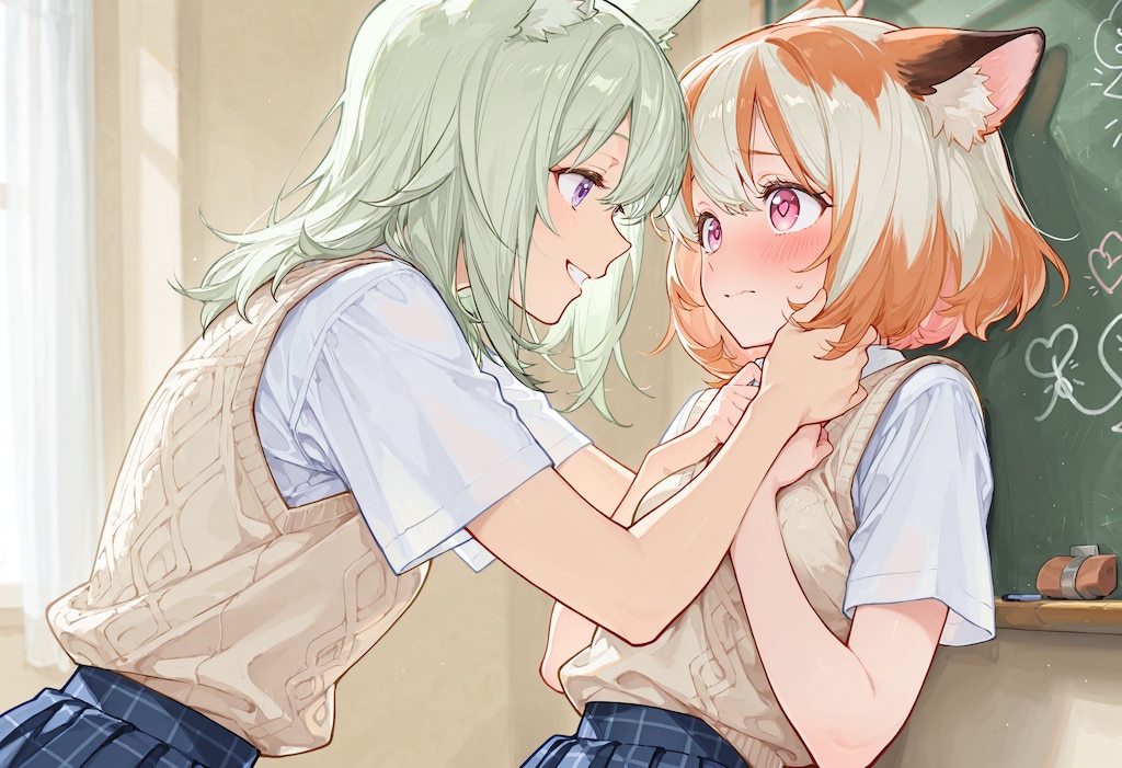ゆかのの壁ドン