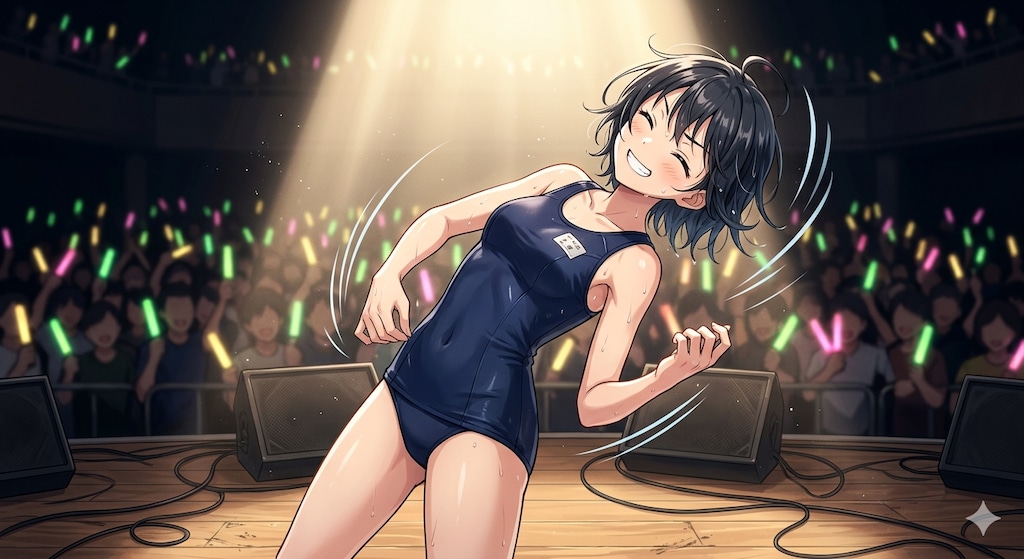 スク水エアギター