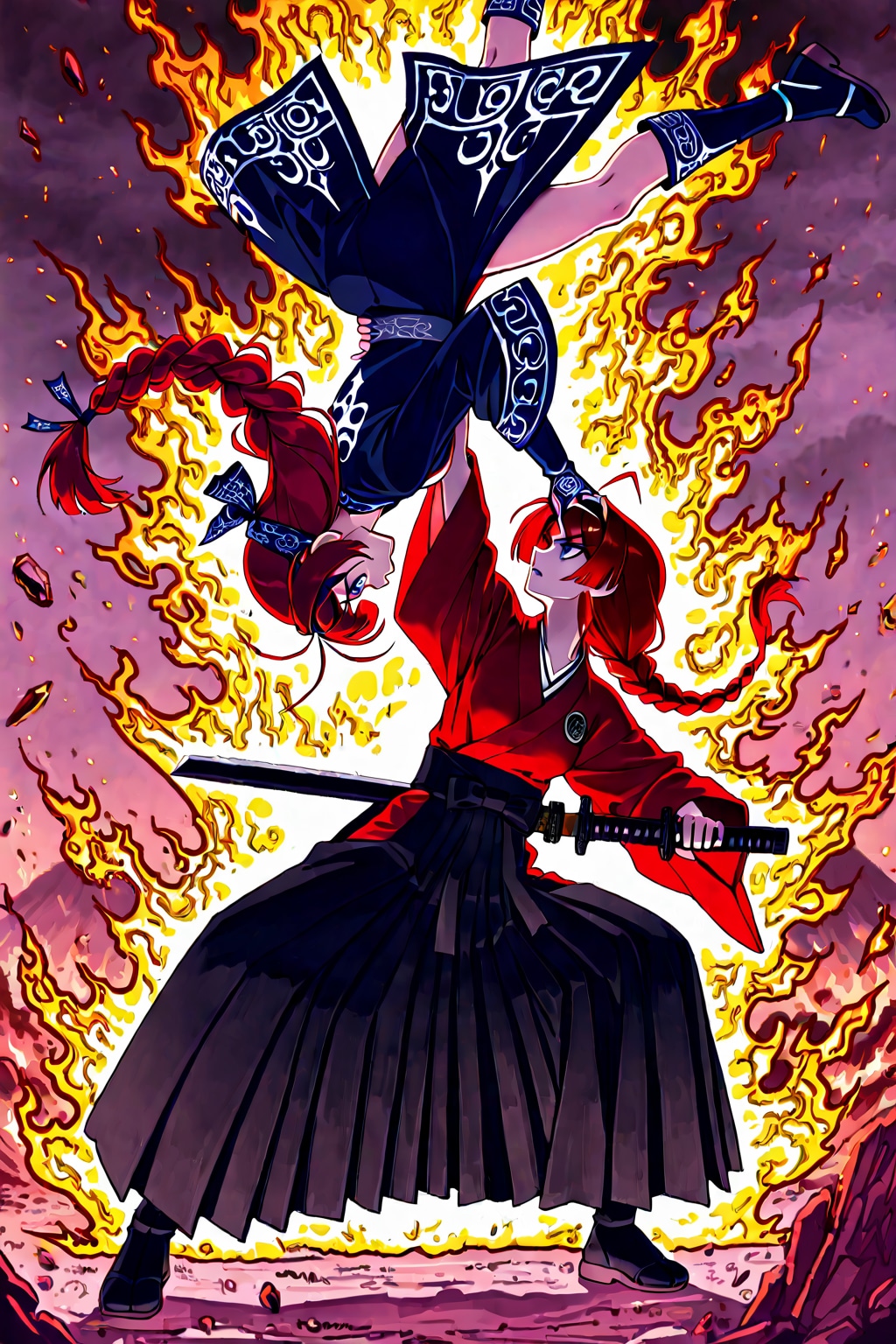 秘剣・灼火龍絶刀！