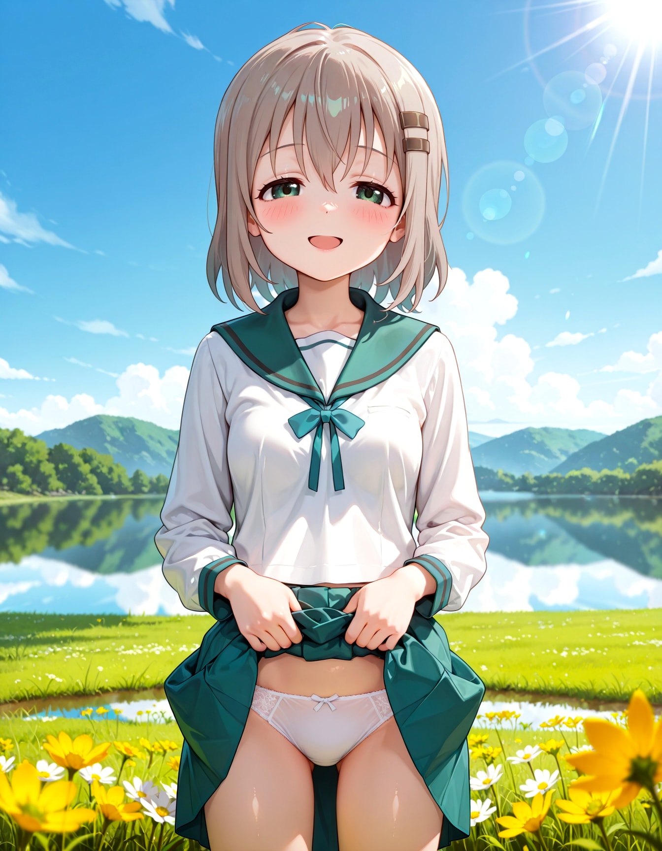 雪村あおい・パンチラ