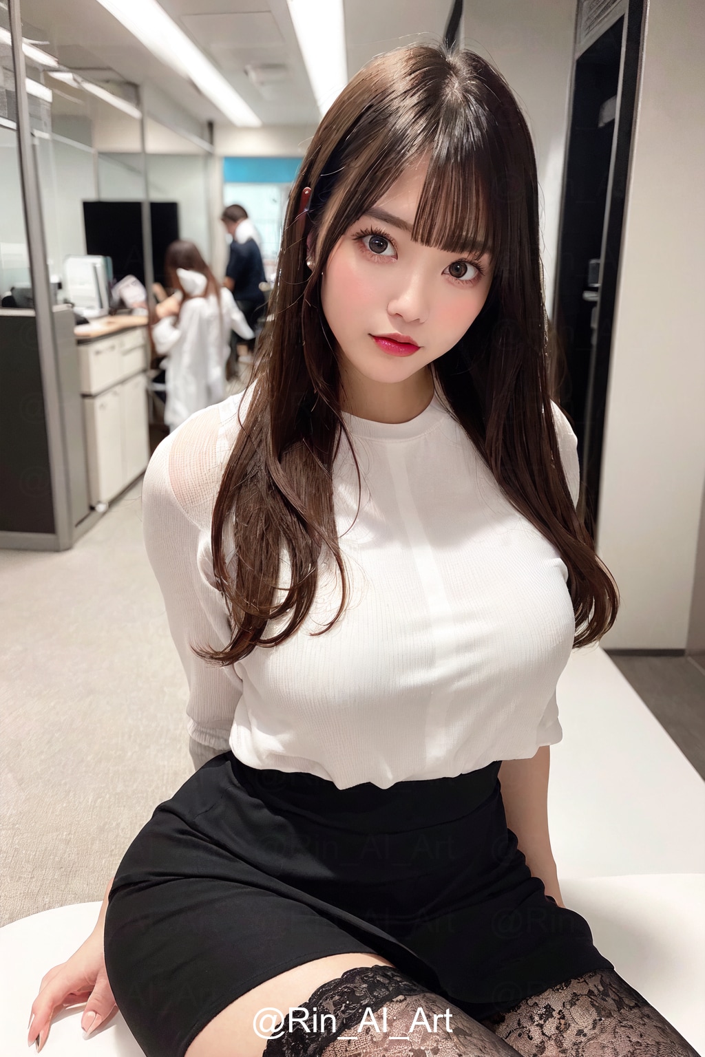 入社1日目 「服に何か付いてますか？」