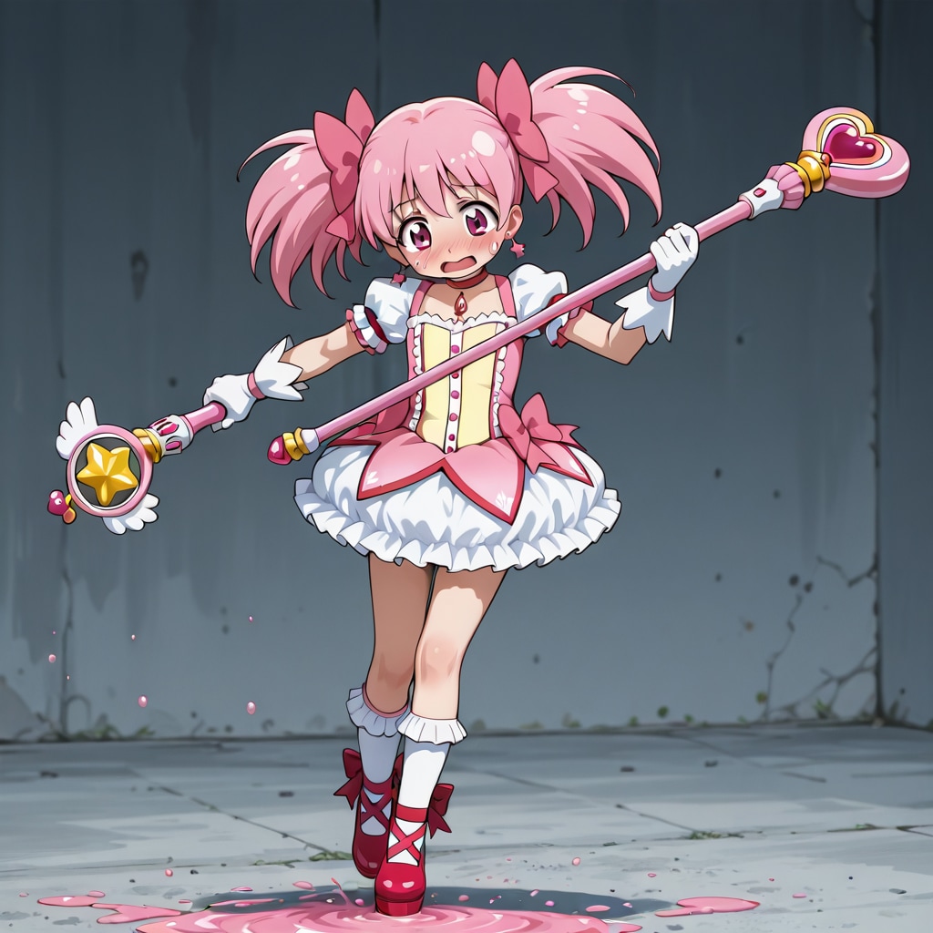 ドジっ娘な魔法少女 | の人気AIイラスト・グラビア