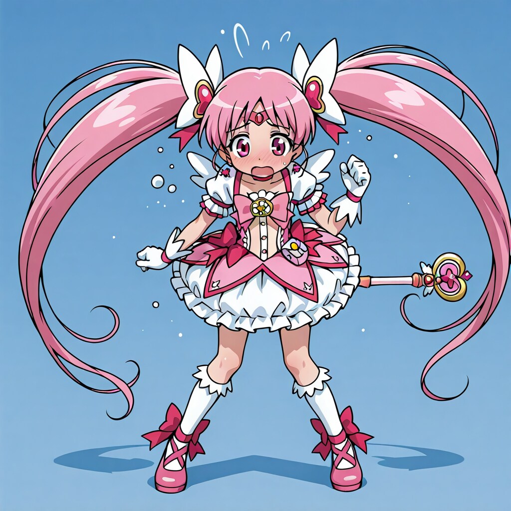 ドジっ娘な魔法少女