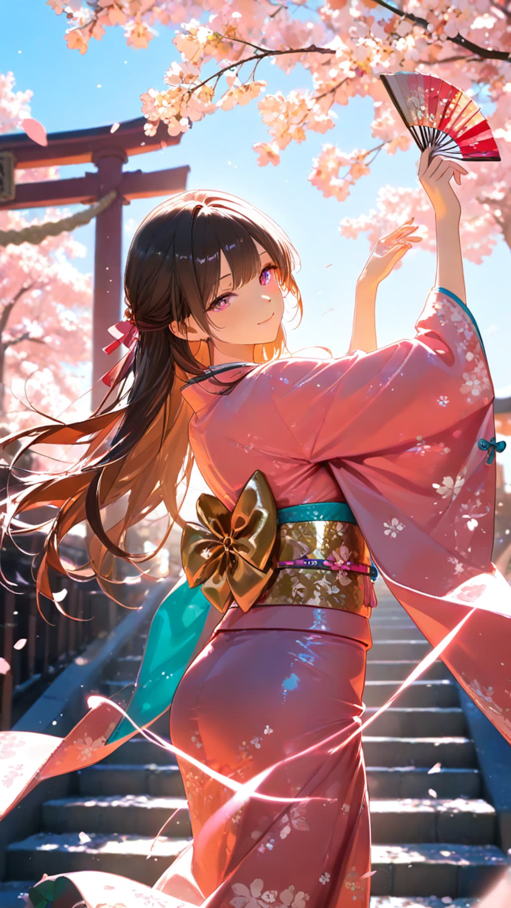 扇子女子