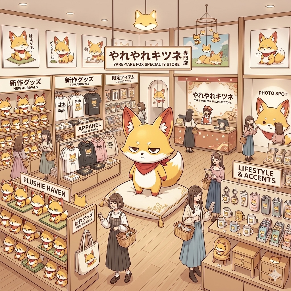 キツネグッズ専門店 | の人気AIイラスト・グラビア