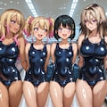 私服はスク水😊 3枚目